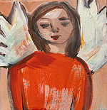 Engelchen - Sigrid Palmer Malerei Kunst Künstlerin painting art artist Frankfurt