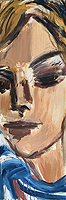 Kopf - Sigrid Palmer Malerei Kunst Künstlerin painting art artist Frankfurt