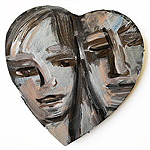 Smart Valentine - Sigrid Palmer Malerei Kunst Künstlerin painting art artist Frankfurt